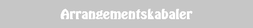 Arrangementskabaler