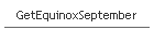 GetEquinoxSeptember