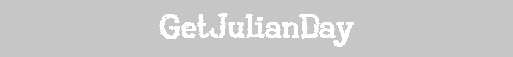 GetJulianDay