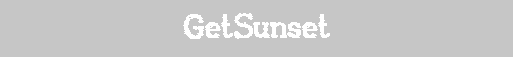 GetSunset