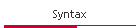 Syntax