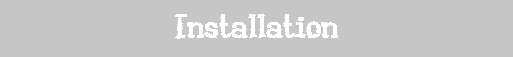 Installation og k�rsel